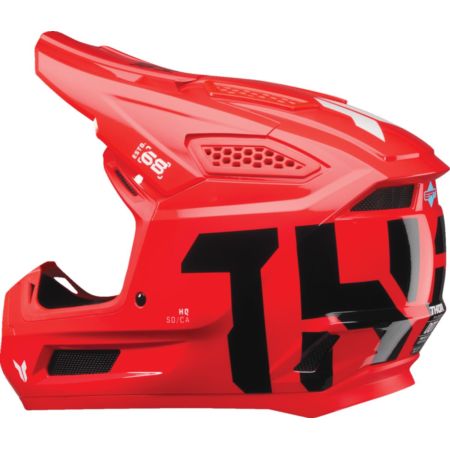 Kask THOR FLEET FORGE RED czerwony XS