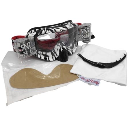 Gogle RIP N ROLL hybrid xl wild black/white roll o