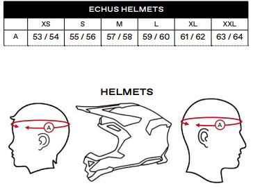 Kask echus UFO orange white matt L