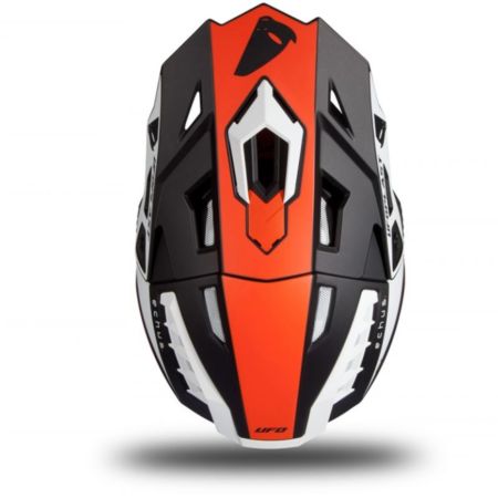 Kask echus UFO orange white matt M