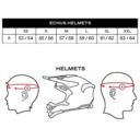 Kask echus UFO orange white matt M