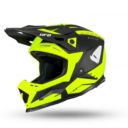 Kask echus UFO czarny/żółty fluo L