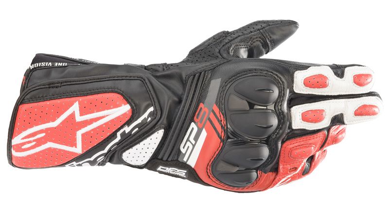 Rękawice ALPINESTARS SP-8 V3 black/white/red 3XL