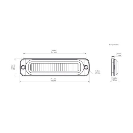 Światła do jazdy dziennej DENALI DRL amber