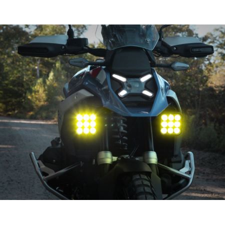 Światło drogowe DENALI LED DL9 HYBRID yellow