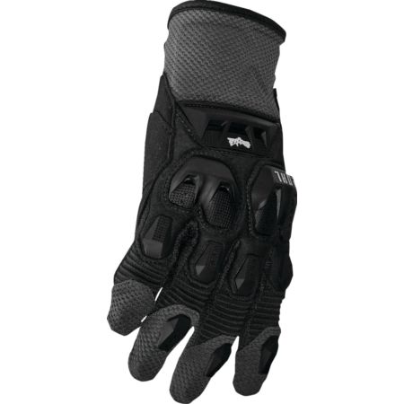 Rękawiczki THOR TERRAIN BLACK/CHARCOAL czarne XS