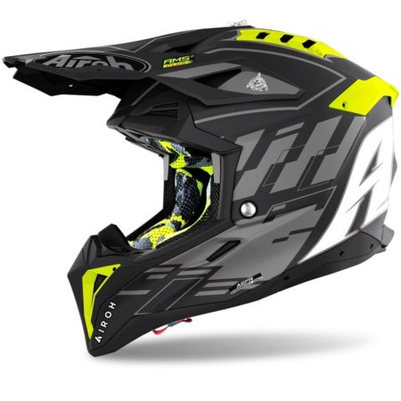 Kask AIROH AVIATOR 3 Rampage BLACK MATT XS