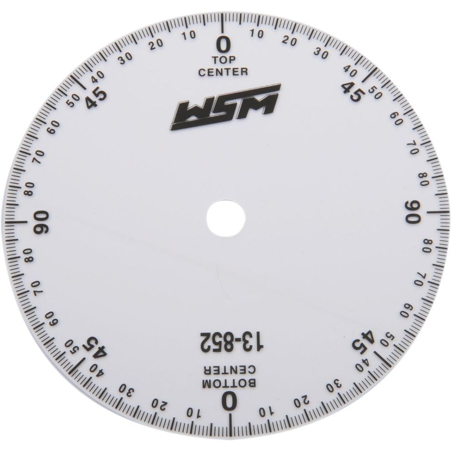 Koło do ustawienia silnika WSM