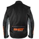 Kurtka SHOT CONTACT BLACK NEON ORANGE S