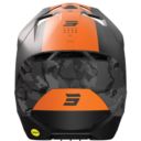Kask SHOT race camo orange matt m