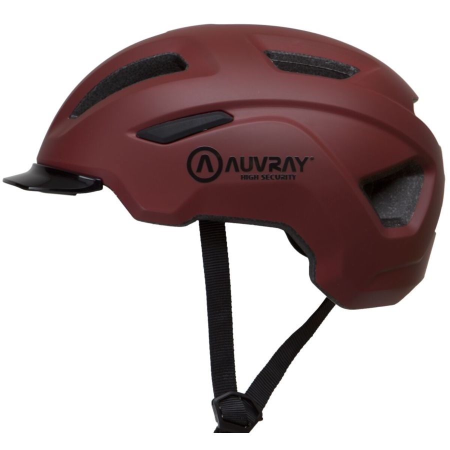 Kask rowerowy AUVRAY REFLEX RED L