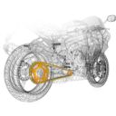 Zestaw napędowy REGINA ZRP DUCATI MONSTER 1100