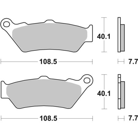 Klocki hamulcowe SBS SCOOTER BENELLI ADIVA 125
