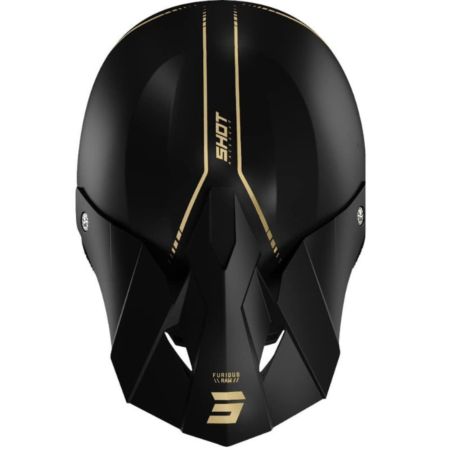 Kask SHOT FURIOUS DRAW 3.0 blk gold matt XL