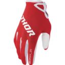 Rękawiczki młodzieżowe THOR RIDEMODE STATIC red XS