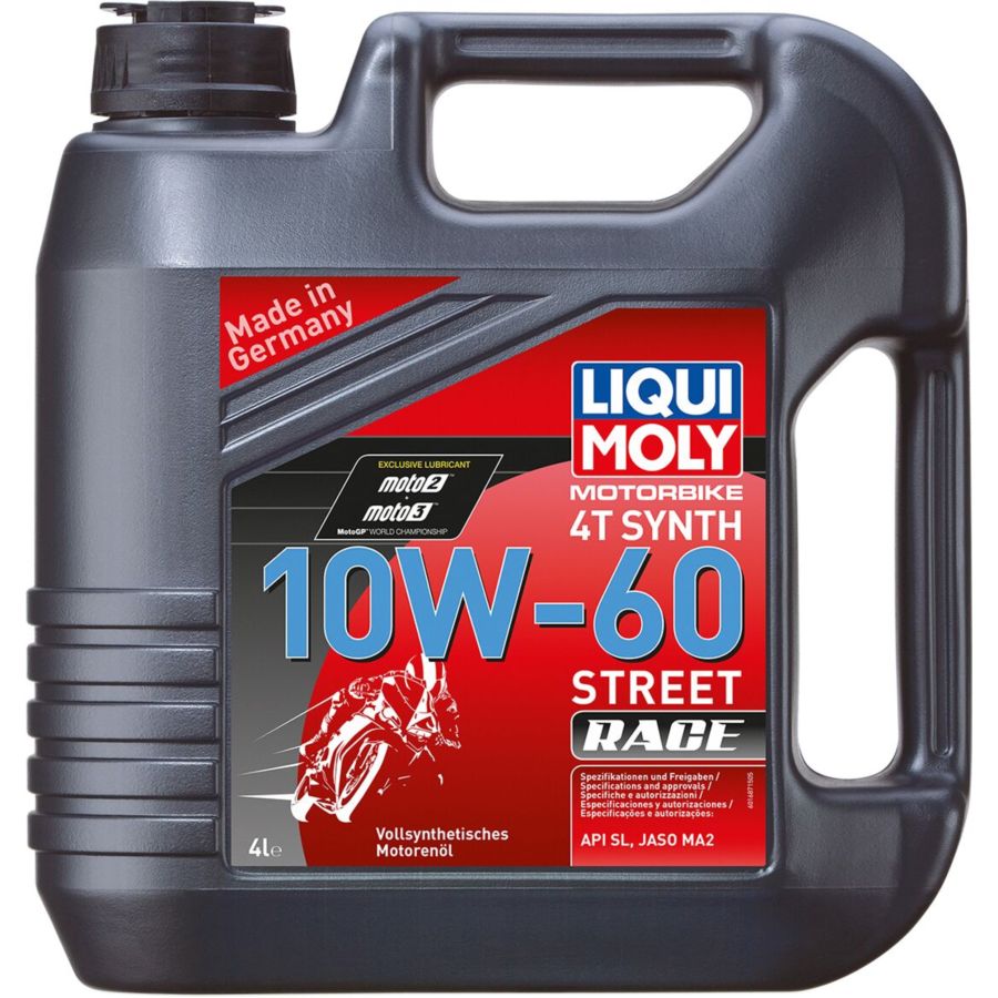 Olej silnikowy 4T 10w60 syntetyczny LIQUI MOLY 4l