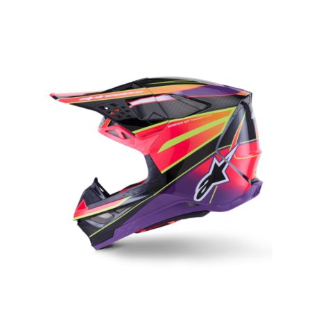 Kask ALPINESTARS SUPERTECH M10 pnk/vio/yllw 2XL