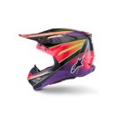 Kask ALPINESTARS SUPERTECH M10 pnk/vio/yllw 2XL