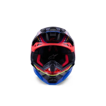 Kask ALPINESTARS SUPERTECH M10 ERA blu/rd/yllw 2XL