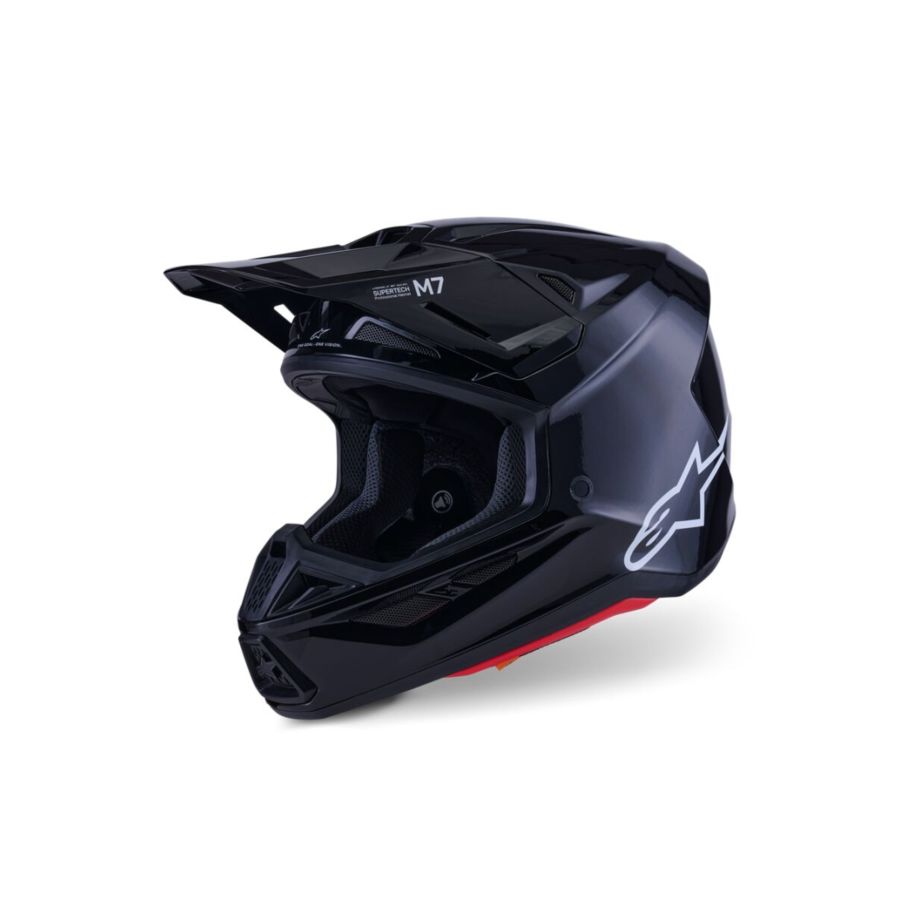 Kask ALPINESTARS SUPERTECH M7 black gloss 2XL
