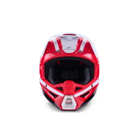 Kask ALPINESTARS SUPERTECH M3 HEAT red/wht/bk 2XL
