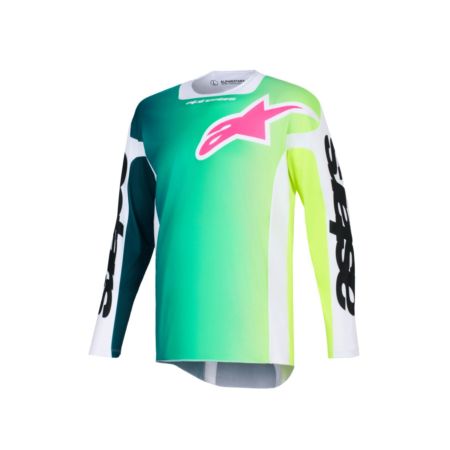 Bluza ALPINESTARS RACER PORTL green/white/black L