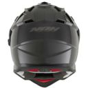 Kask NOX DUOSPORT SOLID czarny połysk XL