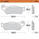 Klocki hamulcowe MOTO MASTER ROADPRO APRILIA MX125