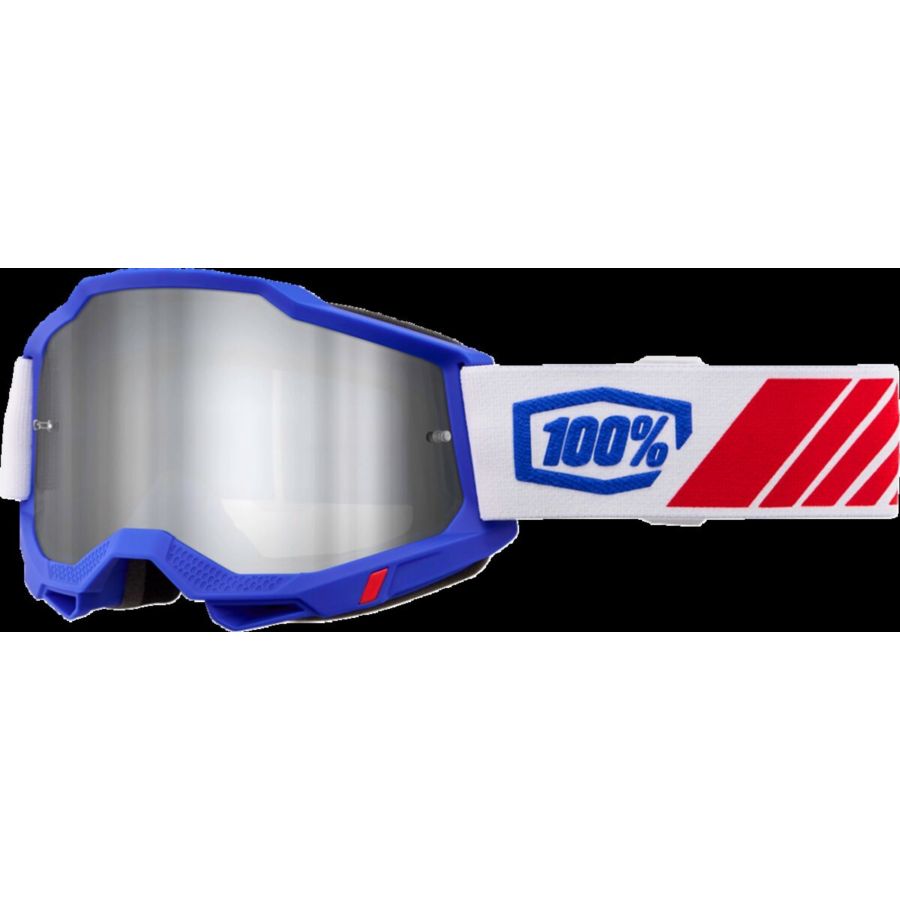 Gogle 100% ACCURI 2 KOLBY mirror silver