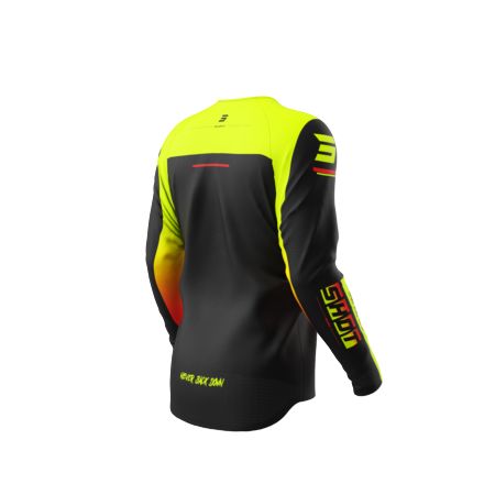 Bluza SHOT DRAW KID BLOCK NEON_YELLOW 4-5