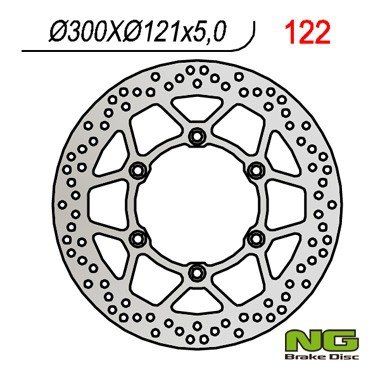 Ng tarcza hamulcowa przód SUZUKI dr 650 800 (300)