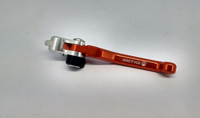 Dźwignia sprzęgła KAWASAKI/SUZUKI orange