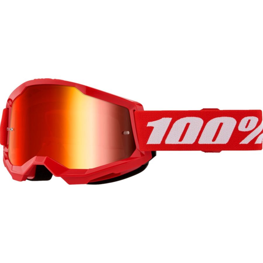 Gogle 100% STRATA 2 red mr rd