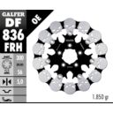 Tarcza hamulcowa GALFER SKULL 300 MM HARLEY 1584