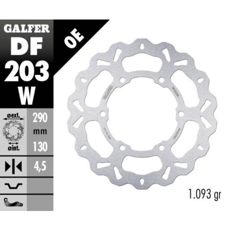 Tarcza hamulcowa GALFER WAVE 290 MM KAWASAKI EX