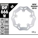 Tarcza hamulcowa GALFER WAVE 240 MM APRILIA SR 300