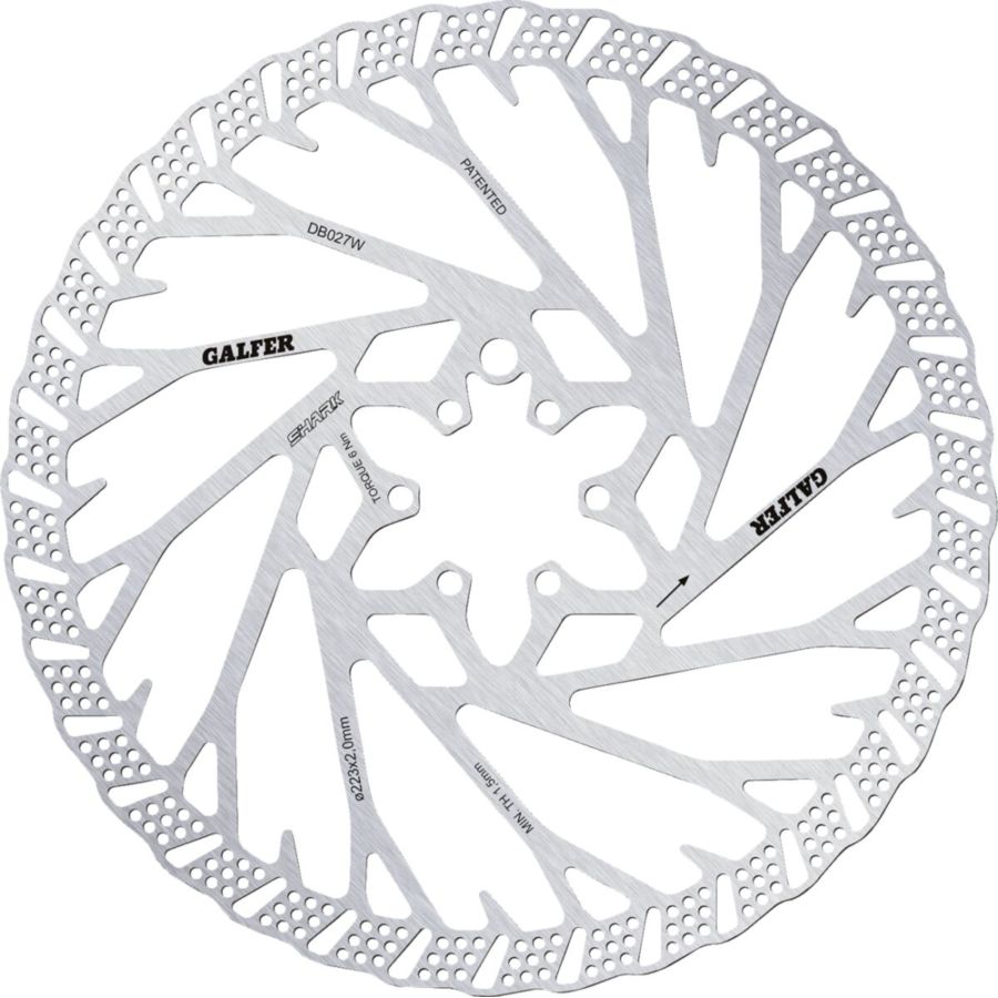 Tarcza hamulcowa GALFER SHARK 223 MM