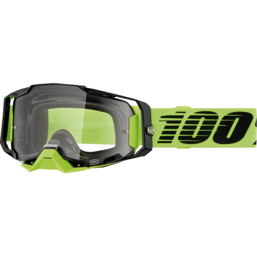Gogle 100% armega neon yl clr