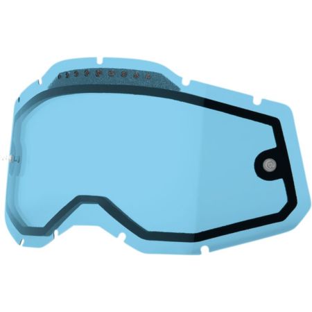 Szybka 100% rc2/ac2/st2 - vented dual pane blue ra