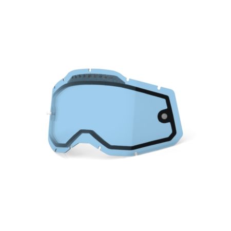 Szybka 100% rc2/ac2/st2 - vented dual pane blue ra
