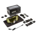 Gogle CKX 210° black mirror yellow