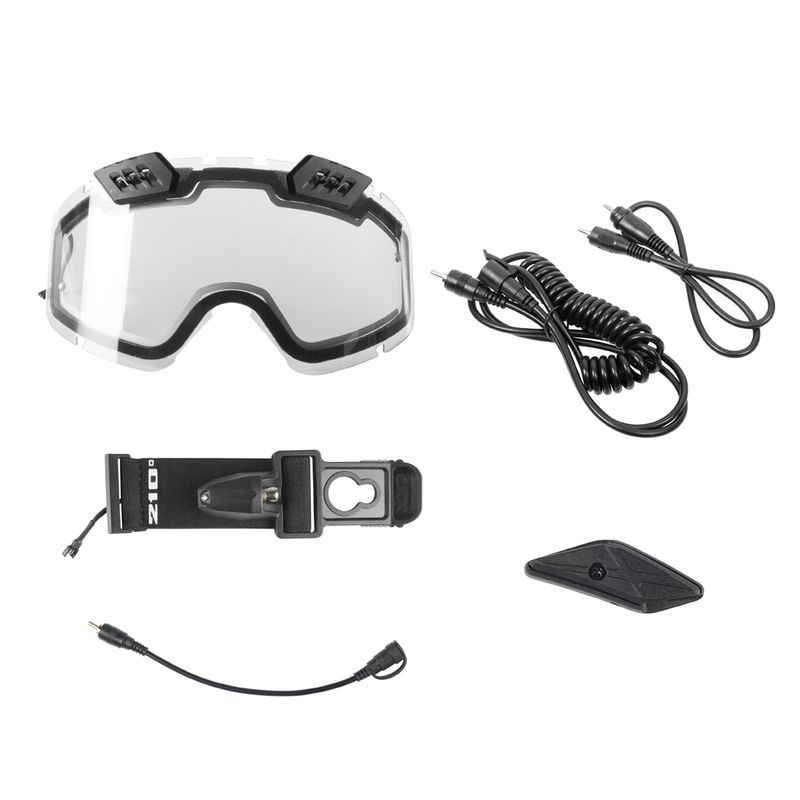 Podgrzewana szybka gogli CKX 210° clear