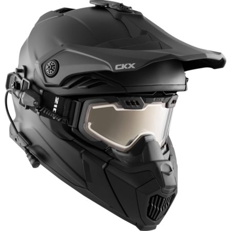 Kask CKX TITAN black L + GOGLE CKX 210° AIRFLOW