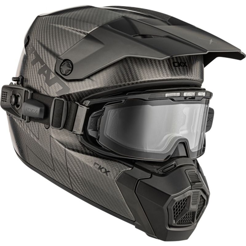Kask CKX TITAN AMS carbon matt M + GOGLE APEX PCH
