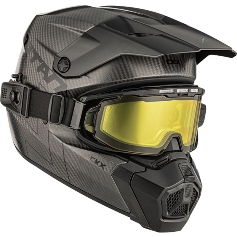 Kask CKX TITAN AMS carbon matt S + GOGLE APEX HEAT