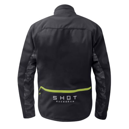 Kurtka SHOT CLIMATIC BLACK_NEON_YELLOW XL
