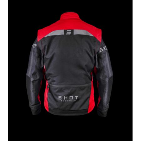 Kurtka SHOT RACETECH BLACK_RED S