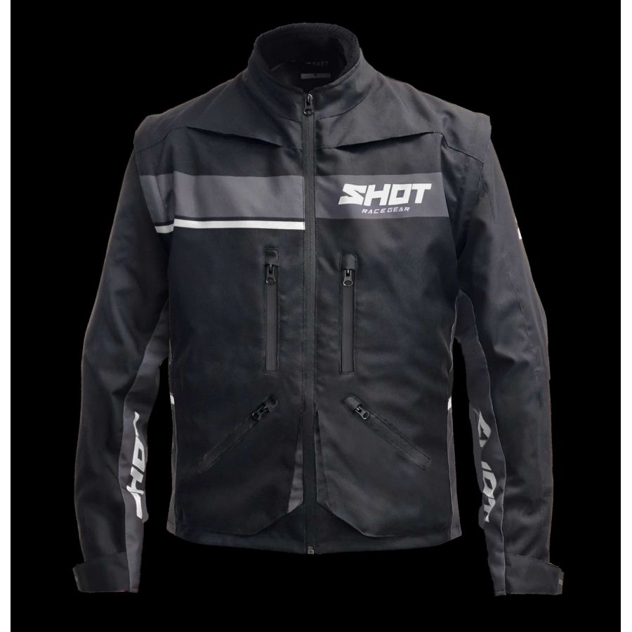 Kurtka SHOT CONTACT ASSAULT 2.0 BLACK_WHITE 3XL