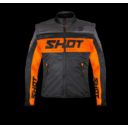 Kurtka SHOT SOFTSHELL LITE BLACK_ORANGE S