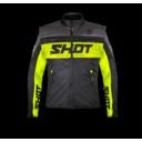 Kurtka SHOT SOFTSHELL LITE BLACK_NEON_YELLOW S